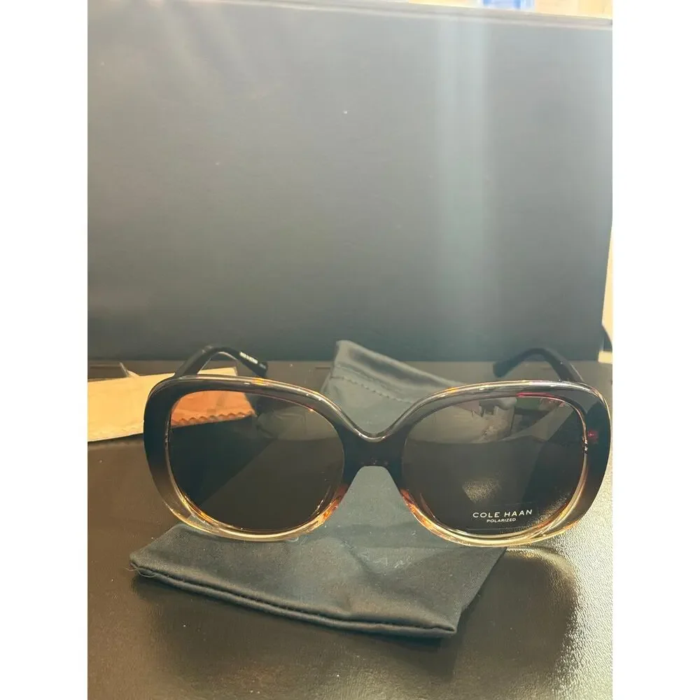Cole Haan Women's Sunglasses CH9030 BROWN GRADIENT NEW